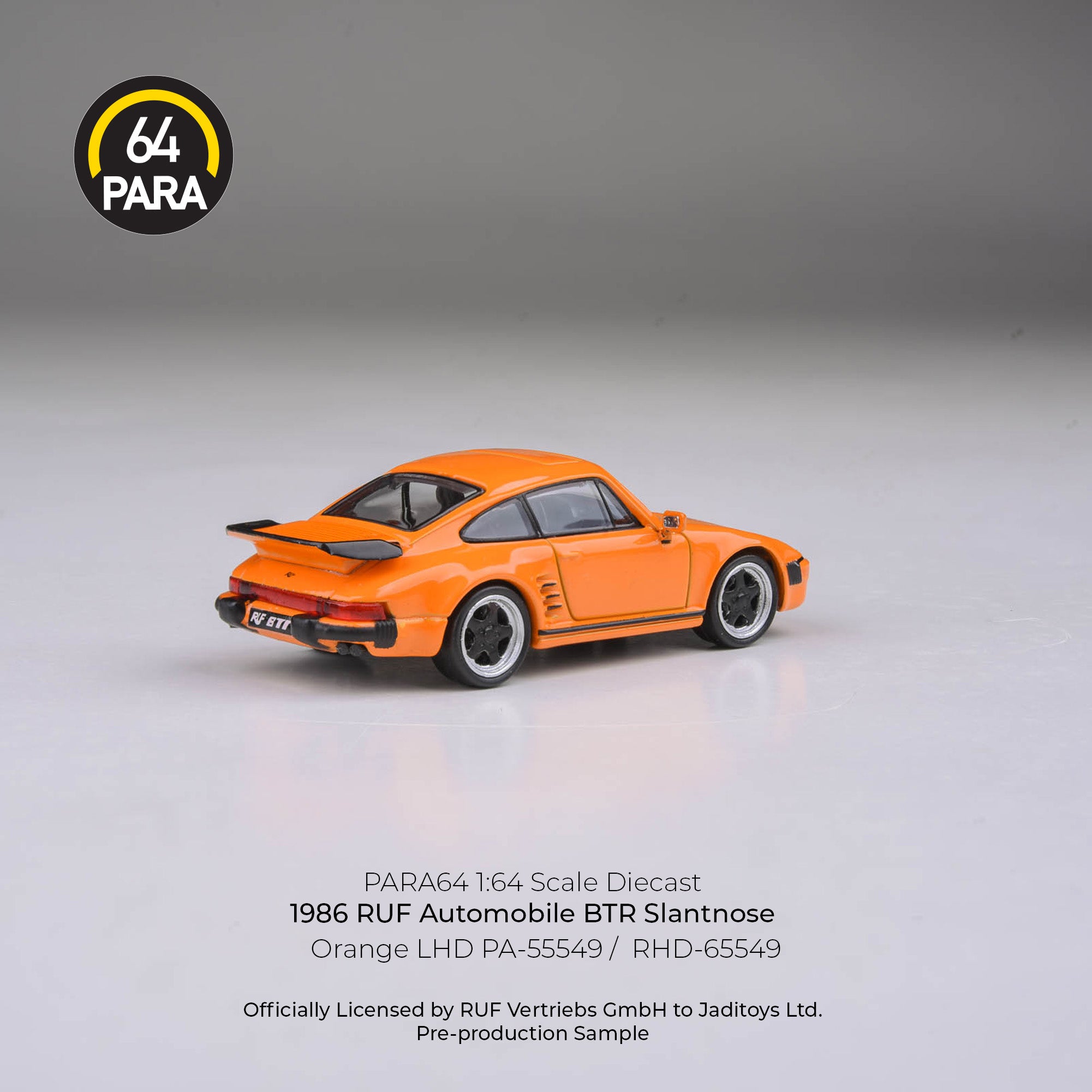 *PRE-ORDER* RUF BTR 1986, 1:64 Scale (Orange)