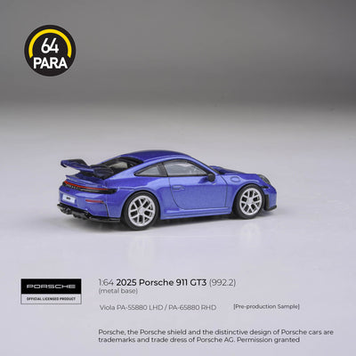 *PRE-ORDER* Porsche 911 GT3 (992.2) Viola 2025, 1:64 Scale