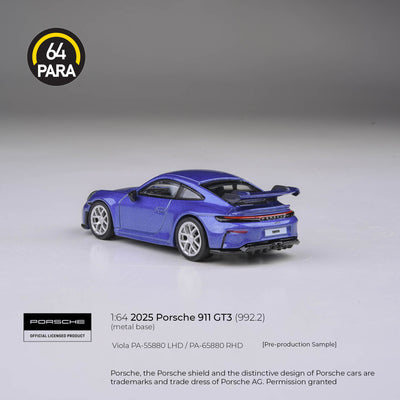*PRE-ORDER* Porsche 911 GT3 (992.2) Viola 2025, 1:64 Scale