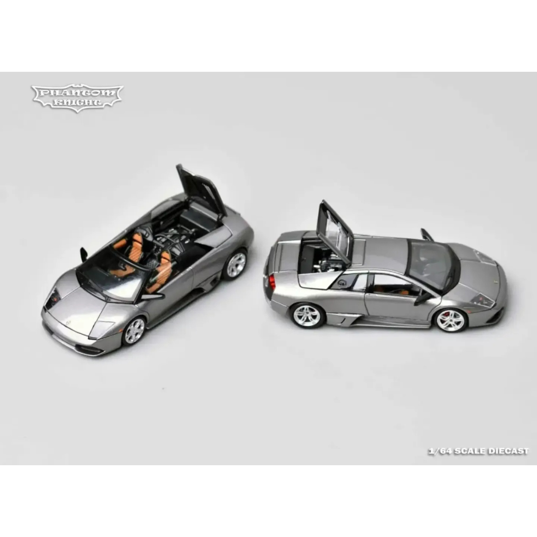 *PRE-ORDER* Murcielago LP640 Gun Metal Grey Roadster (Limited to 999pcs), 1:64 Scale