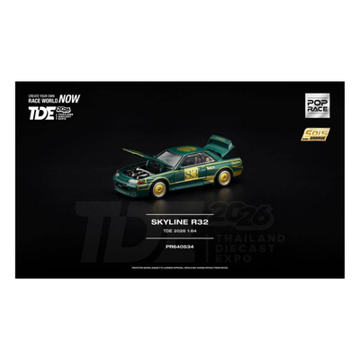 *TDE 2026* Nissan Skyline GT-R R32, 1:64 Scale