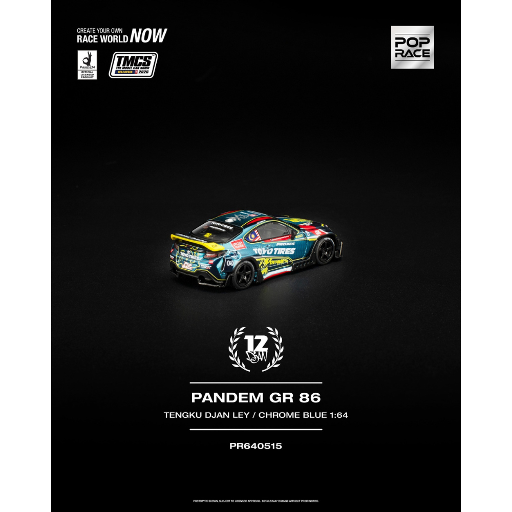 *TMCS 2026* Pandem GR 86, 1:64 Scale