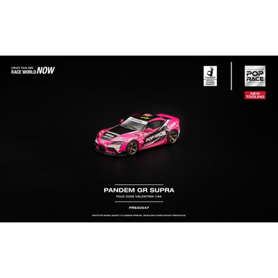 *PRE-ORDER* Pandem GR SUPRA FDJ2 VALENTINA PIAZ, 1:64 Scale