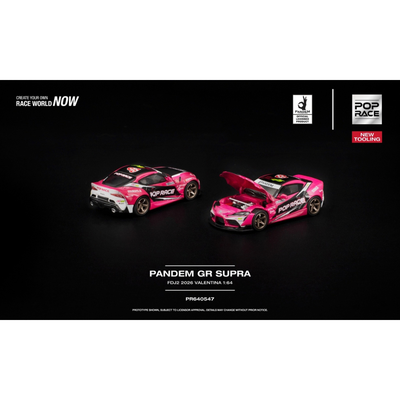 *PRE-ORDER* Pandem GR SUPRA FDJ2 VALENTINA PIAZ, 1:64 Scale