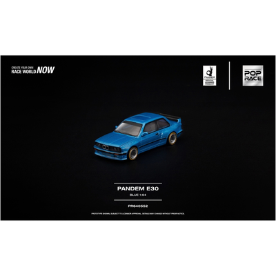 *PRE-ORDER* Pandem E30, 1:64 Scale (Blue)