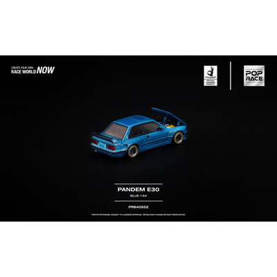 *PRE-ORDER* Pandem E30, 1:64 Scale (Blue)