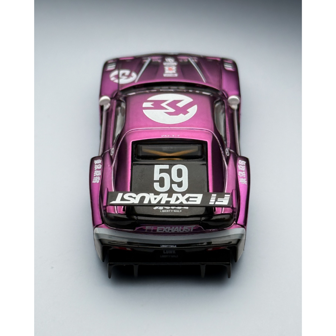 *HKTCS 2026* LB Super Silhouette RX-7 FD3S Purple Chrome (Limited to 2500pcs), 1:64 Scale