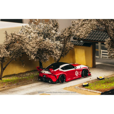 *PRE-ORDER* LB-WORKS TOYOTA SUPRA (A90), 1:64 Scale (Red) 