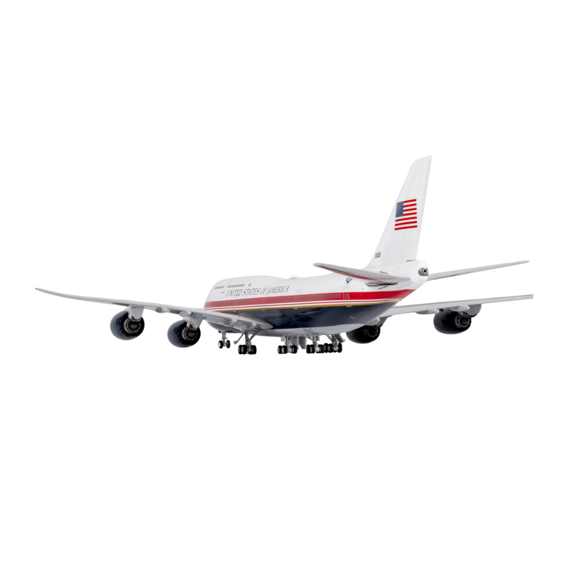 Premium scale diecast model car  – United States of America VC-25B (747-8 BBJ), 1:400 Scale Collectible