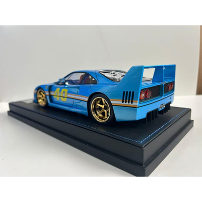 International Diecast Show The legend Asia Tour Ferrari F40 Resin (Limited to 30) 2026, 1:18 Scale (Blue)
