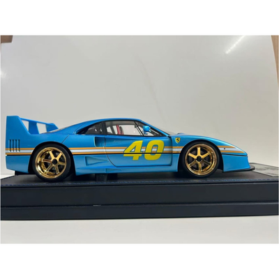 International Diecast Show The legend Asia Tour Ferrari F40 Resin (Limited to 30) 2026, 1:18 Scale (Blue)
