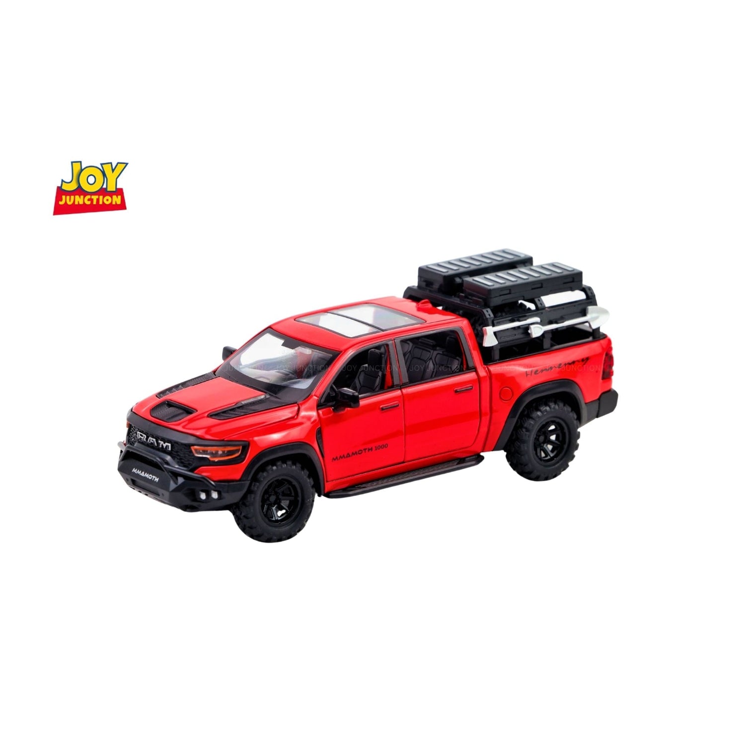 Ram Mamoth - Light, Sound with Openable Doors, 1:32 Scale (Red)