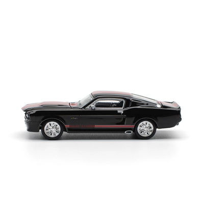 Shelby Mustang GT500, 1:64 Scale (Black)