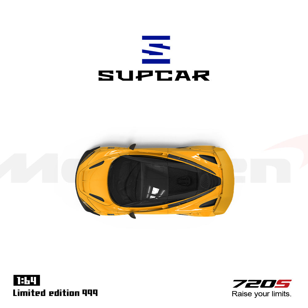 *PRE-ORDER* SC - McLaren 720S(Limited Edition 999), 1:64 Scale (Yellow)