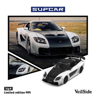 *PRE-ORDER* SC-RX-7 Veilside 60(Limited Edition 999), 1:64 Scale (White)