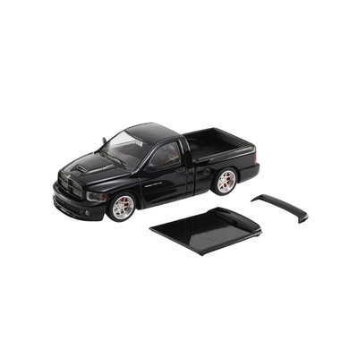 Premium scale diecast model car  – *PRE-ORDER* Dodge Ram SRT-10 (2003), 1:64 Scale (Black) Collectible
