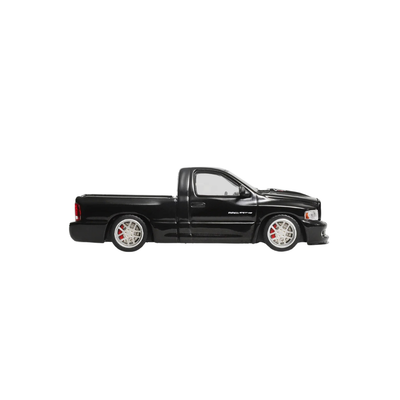 Premium scale diecast model car  – *PRE-ORDER* Dodge Ram SRT-10 (2003), 1:64 Scale (Black) Collectible