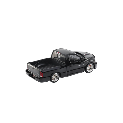 Premium scale diecast model car  – *PRE-ORDER* Dodge Ram SRT-10 (2003), 1:64 Scale (Black) Collectible