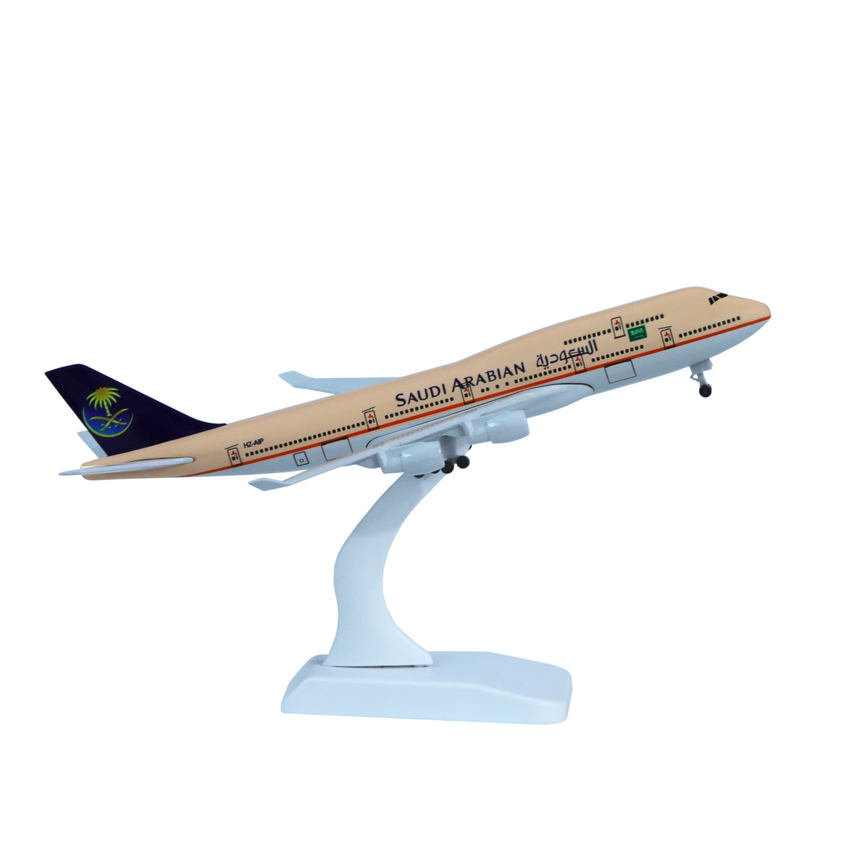 Saudi Arabian Airlines Boeing 747-400, 1:160 Scale