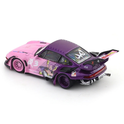 Porsche RWB #03 (Limited to 499pcs), 1:64 Scale (Pink Purple)