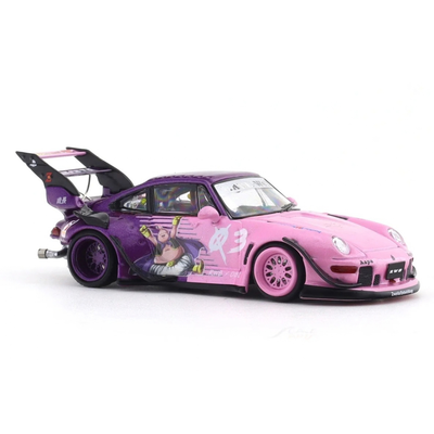 Porsche RWB #03 (Limited to 499pcs), 1:64 Scale (Pink Purple)