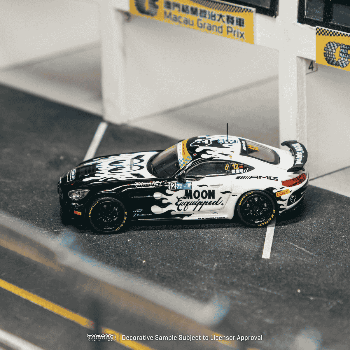 *PRE-ORDER* Mercedes-AMG GT4 Greater Bay Area GT Cup (GT 4) Macau 2025 FOK Wai Ming, 1:64 Scale