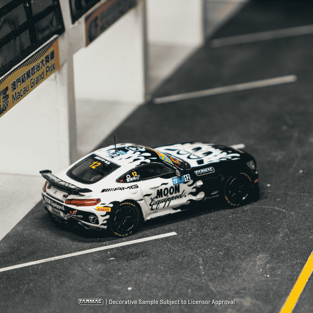 *PRE-ORDER* Mercedes-AMG GT4 Greater Bay Area GT Cup (GT 4) Macau 2025 FOK Wai Ming, 1:64 Scale