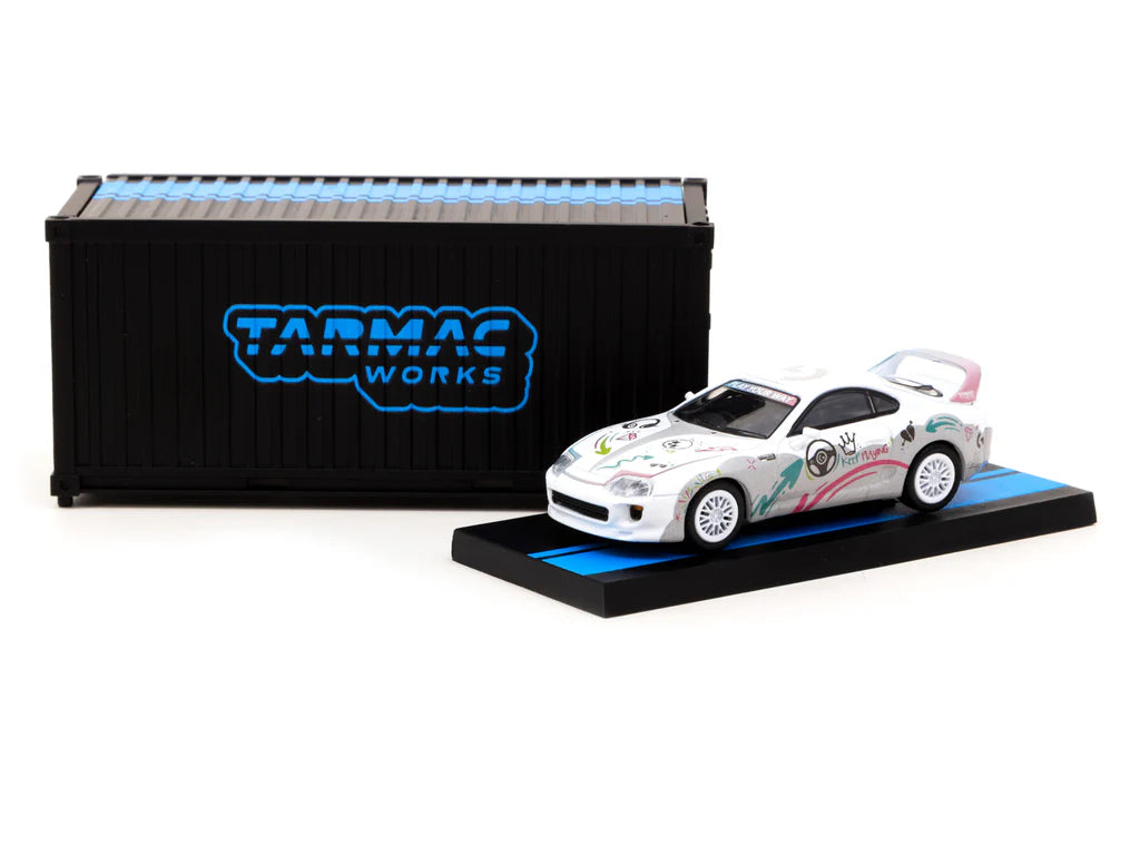 Toyota Supra RZ Logitech G Aurora -  Hobby64, 1:64 Scale