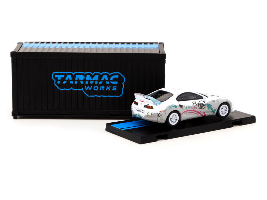 Toyota Supra RZ Logitech G Aurora -  Hobby64, 1:64 Scale