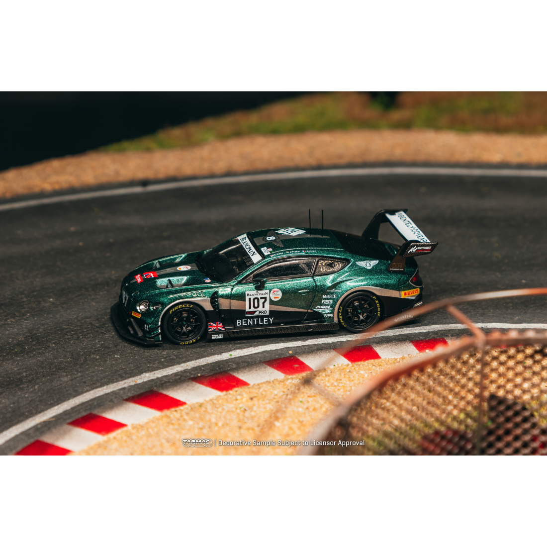 *PRE-ORDER* Bentley Continental GT3 24 Hours of Spa 2019 Jules Gounon / Steven Kane / Jordan Pepper, 1:64 Scale