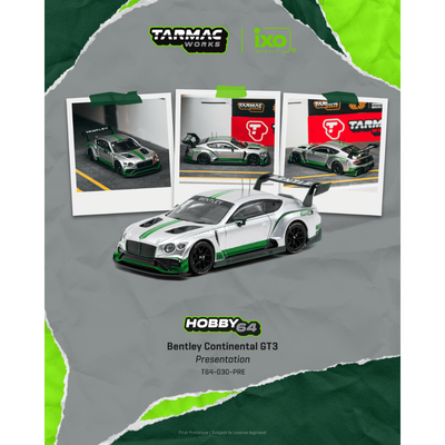 *PRE-ORDER* Bentley Continental GT3, 1:64 Scale