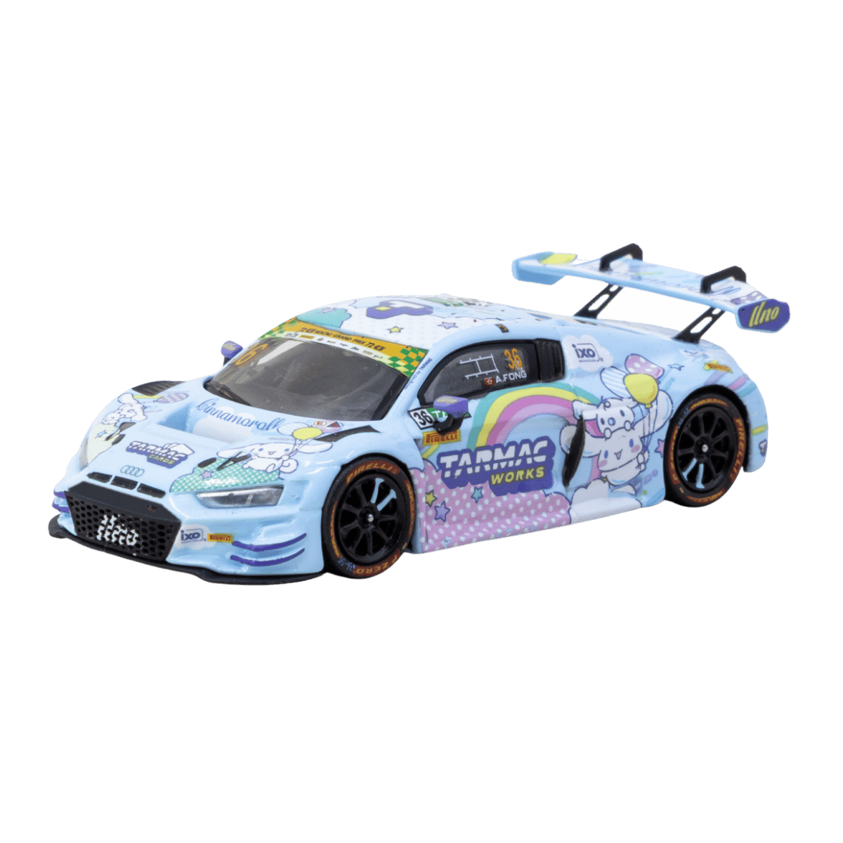 *PRE-ORDER* Audi R8 LMS GT3 EVO II Macau GT Cup FIA GT World Cup 2025 Uno Racing Adderly Fong, 1:64 Scale