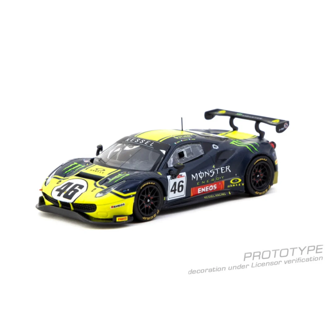 Ferrari 488 GT3 Gulf 12 Hours 2019, 1:64 Scale