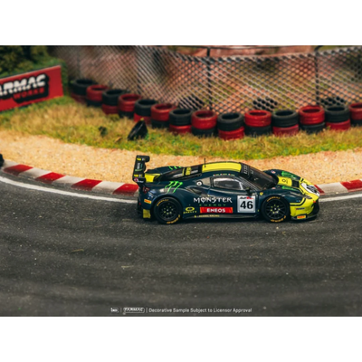 Ferrari 488 GT3 Gulf 12 Hours 2019, 1:64 Scale