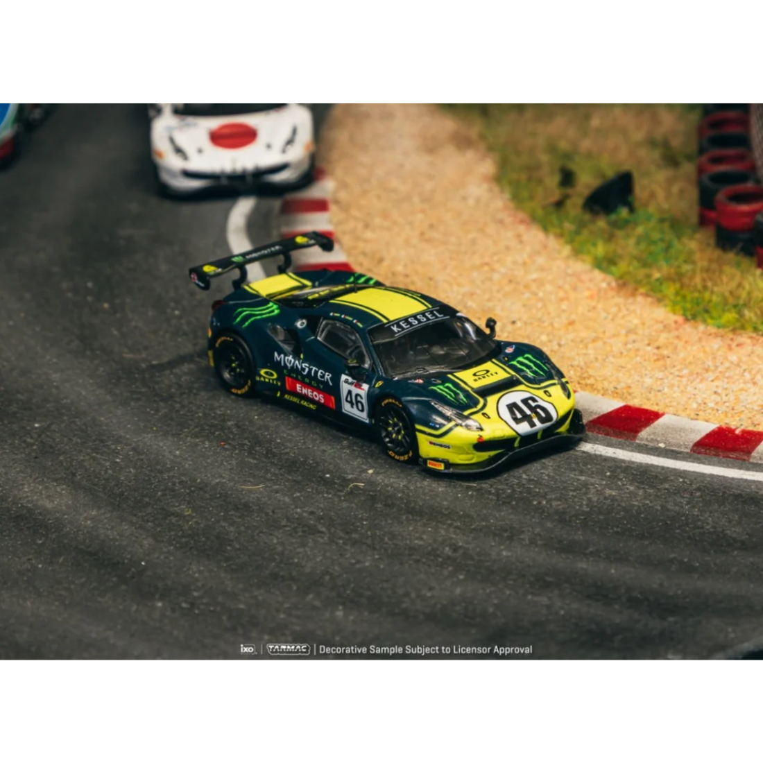 Ferrari 488 GT3 Gulf 12 Hours 2019, 1:64 Scale