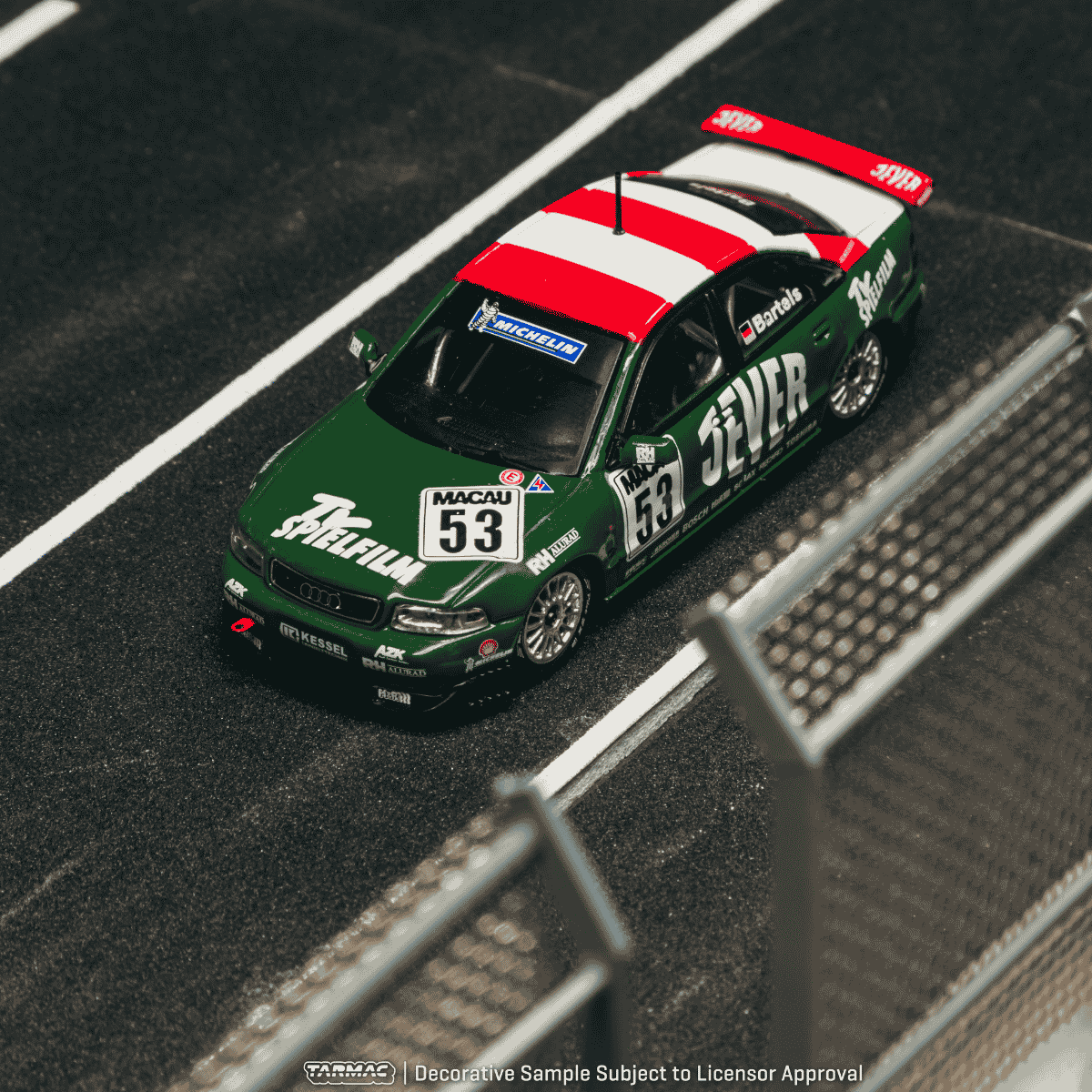 *PRE-ORDER* Audi A4 Quattro Macau Guia Race 1999 Winner Michael Bartels, 1:64 Scale