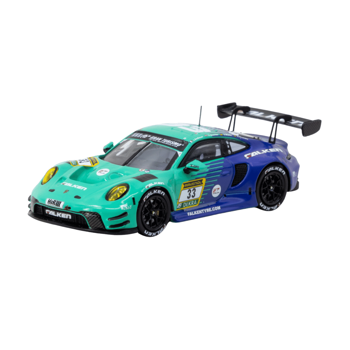 *PRE-ORDER* X iXO Models Porsche 911 GT3 R Nürburgring 24h 2024 Julien Andlauer / Klaus Bachler / Sven Müller / Alessio Picariello, 1:64 Scale