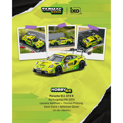 *PRE-ORDER* Porsche 911 GT3 R Nurburgring 24h 2024, 1:64 Scale