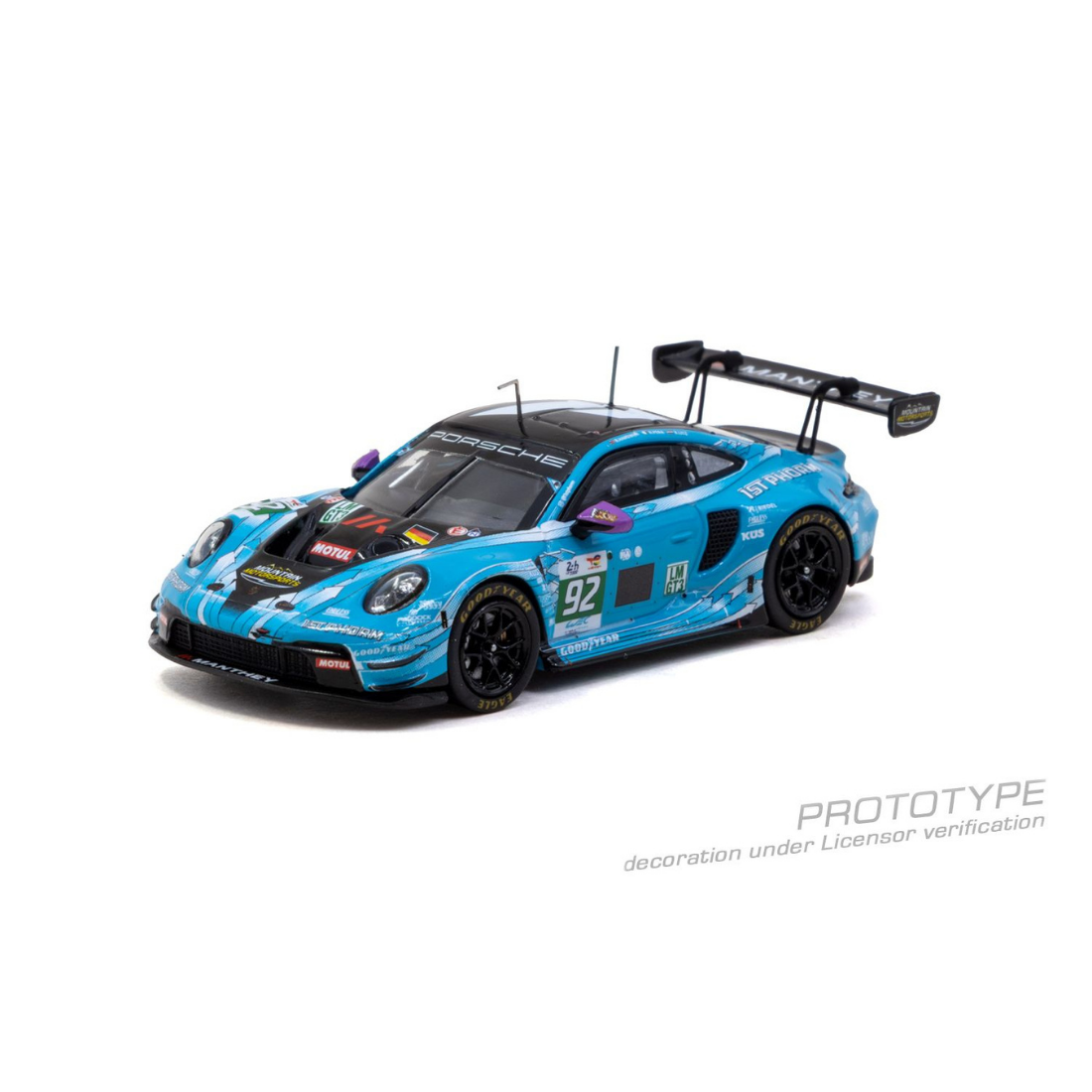 *PRE-ORDER* Porsche 911 GT3 R 24h of Le Mans 2025 - Winner of LMGT3 Ryan Hardwick / Richard Lietz / Riccardo Pera, 1:64 Scale