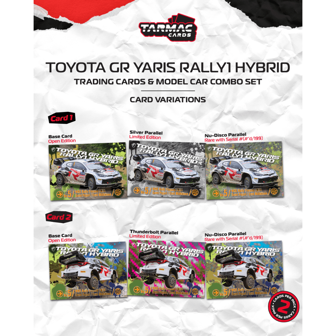 *PRE-ORDER* Toyota GR Yaris Rally 1 Hybrid (Rally Finland 2024), 1:64 Scale