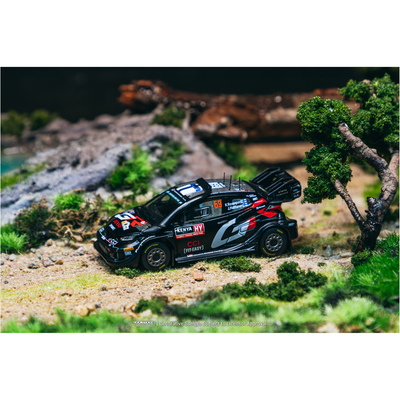 *PRE-ORDER* Toyota GR YARIS Rally1 HYBRID Safari Rally Kenya 2024 Winner Kalle Rovanperä / Jonne Halttunen, 1:64 Scale