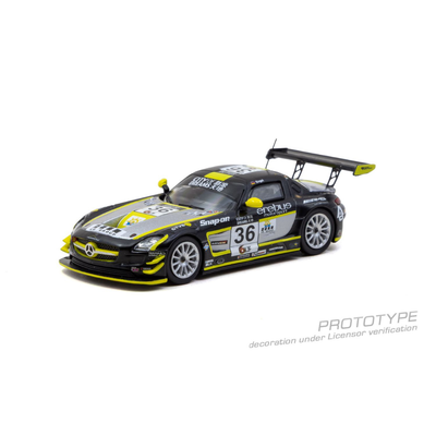 *PRE-ORDER* Mercedes-Benz SLS AMG GT3 Macau GT Cup 2013 Maro Engel, 1:64 Scale