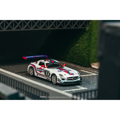 *PRE-ORDER* Mercedes-Benz SLS AMG GT3 12h ZANDVOORT 2014 Winner, 1:64 Scale