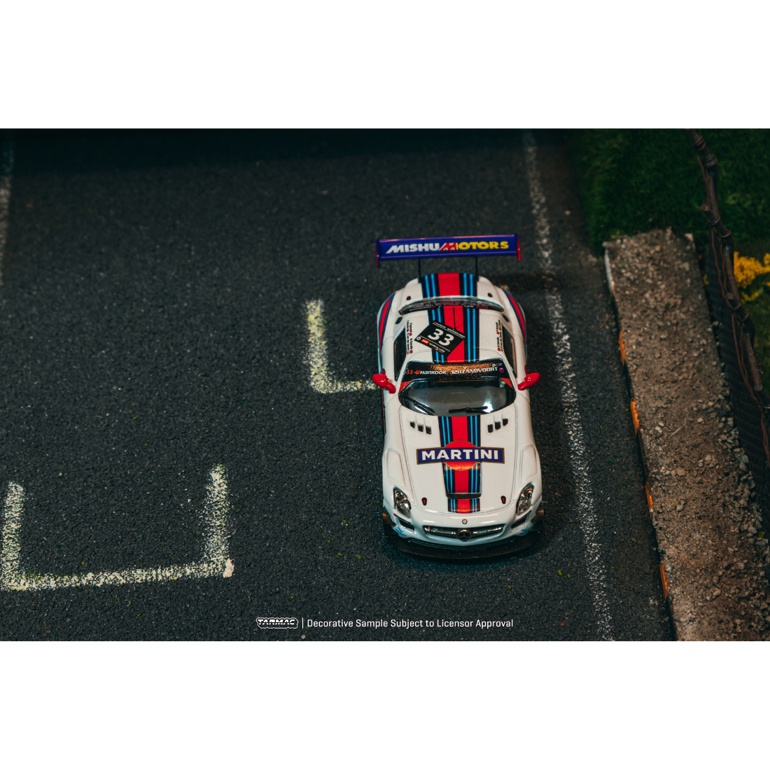 *PRE-ORDER* Mercedes-Benz SLS AMG GT3 12h ZANDVOORT 2014 Winner, 1:64 Scale