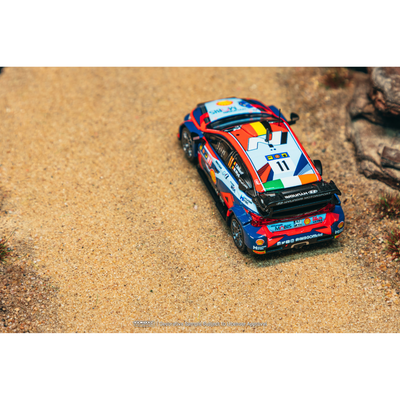 *PRE-ORDER* Hyundai i20 N Rally1 Hybrid WRC Central European Rally 2023 Winner Thierry Neuville / Martijn Wydaeghe, 1:64 Scale
