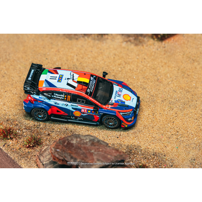 *PRE-ORDER* Hyundai i20 N Rally1 Hybrid WRC Central European Rally 2023 Winner Thierry Neuville / Martijn Wydaeghe, 1:64 Scale