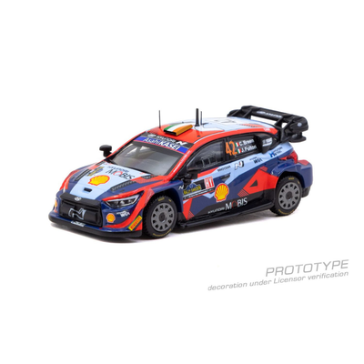 *PRE-ORDER* Hyundai i20 N Rally1 Hybrid Rally Sweden 2023 Craig Breen / James Fulton, 1:64 Scale