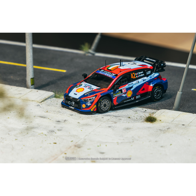 *PRE-ORDER* Hyundai i20 N Rally1 Hybrid Rally Sweden 2023 Craig Breen / James Fulton, 1:64 Scale