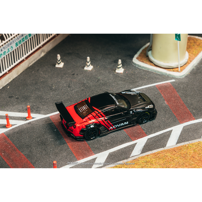 *PRE-ORDER* LB Works Nissan GT-R Type 2 Advan, 1:64 Scale