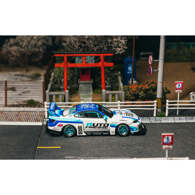 Premium scale diecast model car  – *PRE-ORDER* LB-Super Silhouette Nissan SILVIA (S15) Auto Finesse, 1:64 Scale Collectible